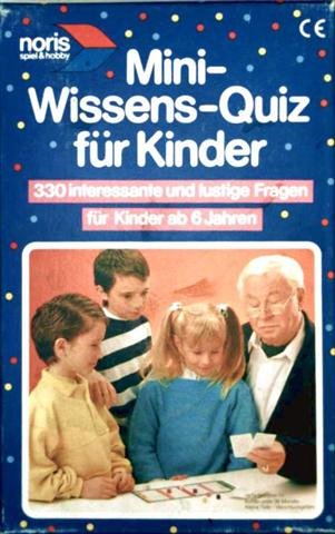 Mini Wissens Quiz für Kinder