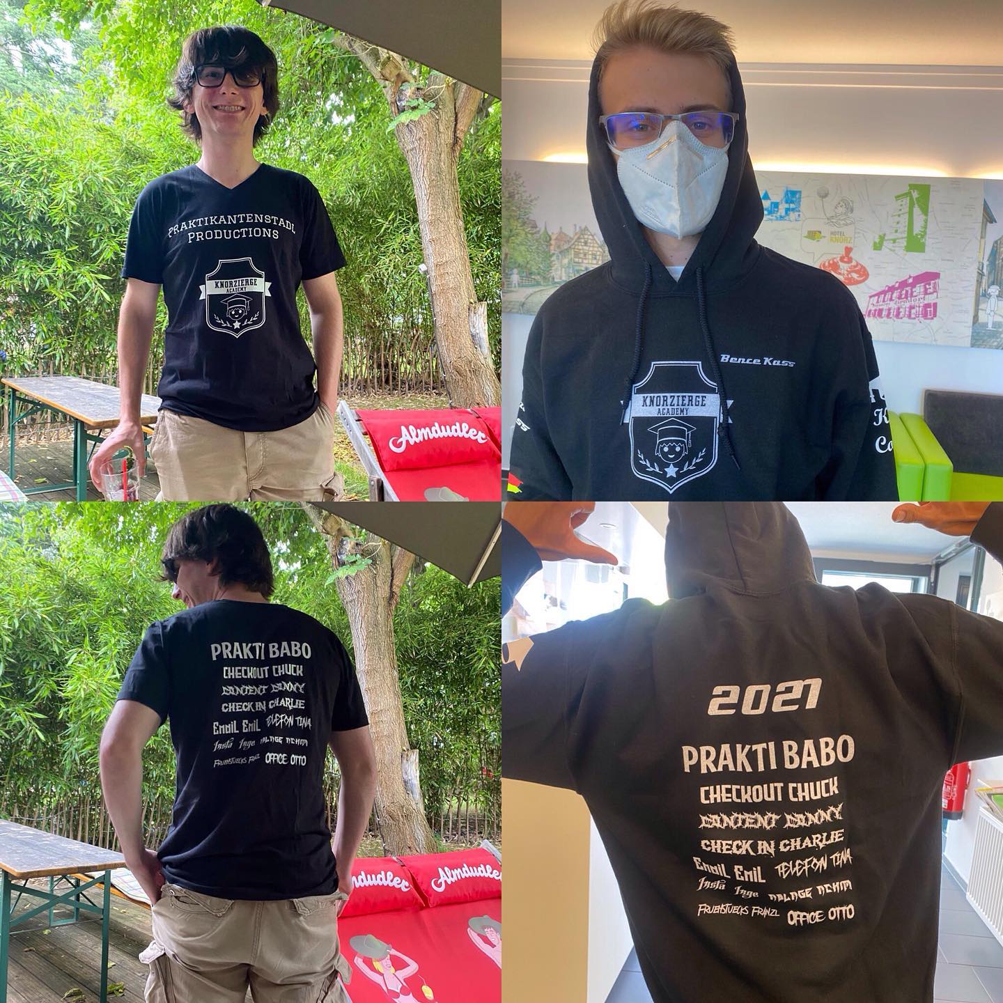 T-Shirt zur Ausbildung im Hotel Knorz