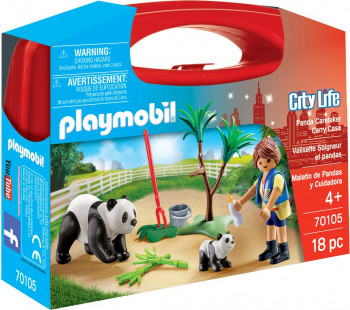 Playmobil-Set Panda Pfleger