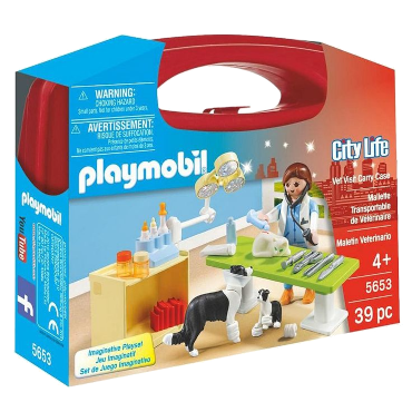 Playmobil-Mitnehm-Set City Life Tierarzt