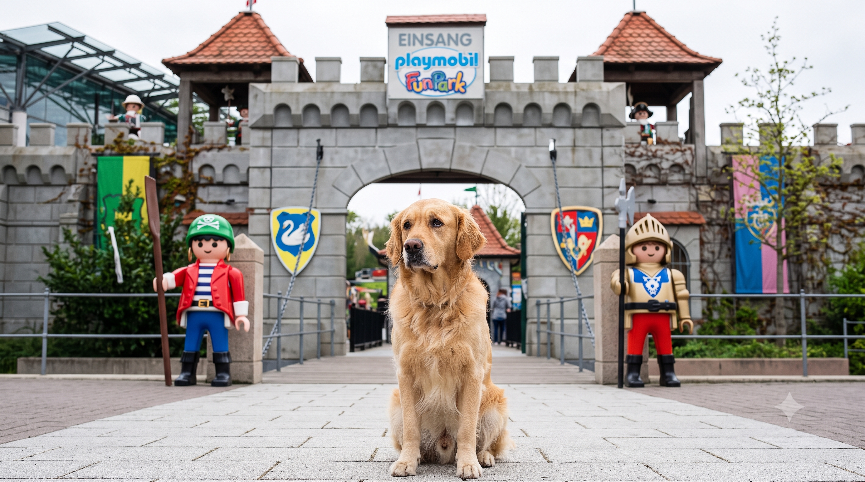 Haustiere im Playmobil FunPark nicht erlaubt